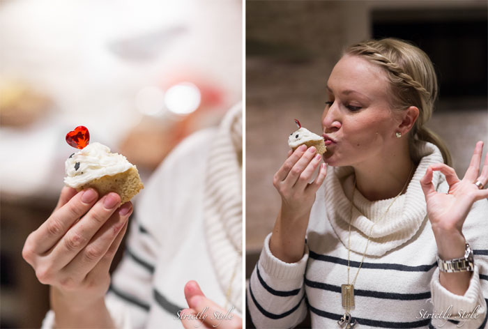 ystävänpäivä kuppikakku