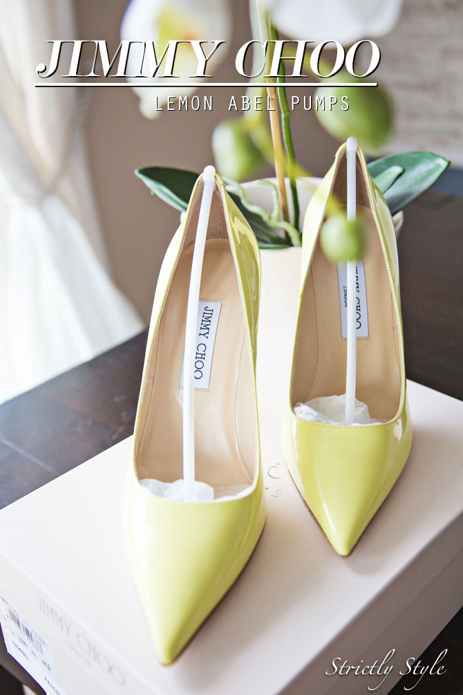 jimmy choo lemon sorbet stilettos pumps (2 of 10) TITLE